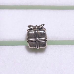 Retired Pandora Gift Box Charm